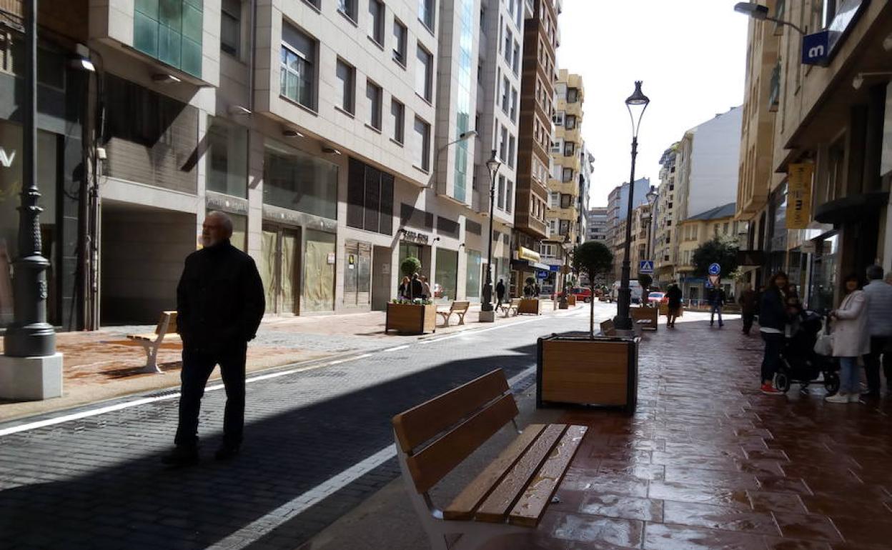 Imagen del centro de Ponferrada.
