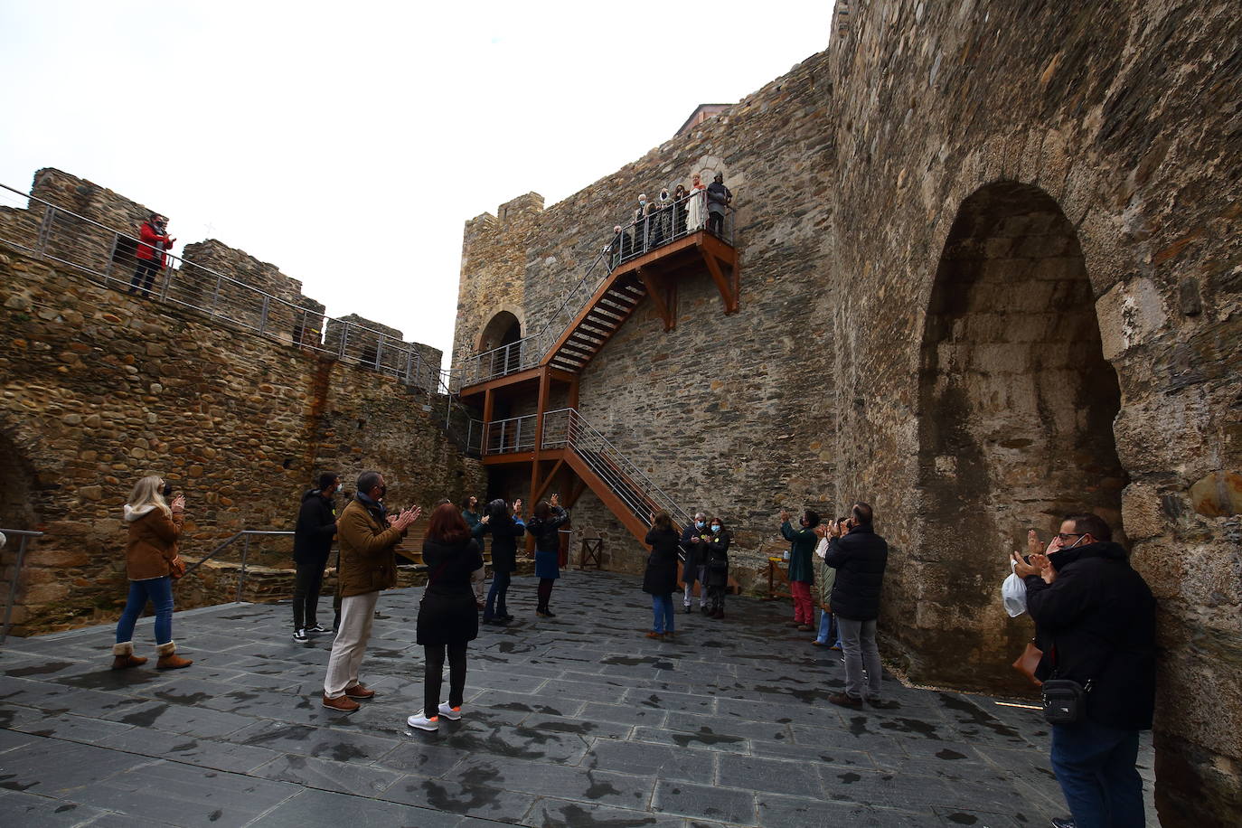 Visitas teatralizadas en el Castillo de los Templarios de Ponferrada