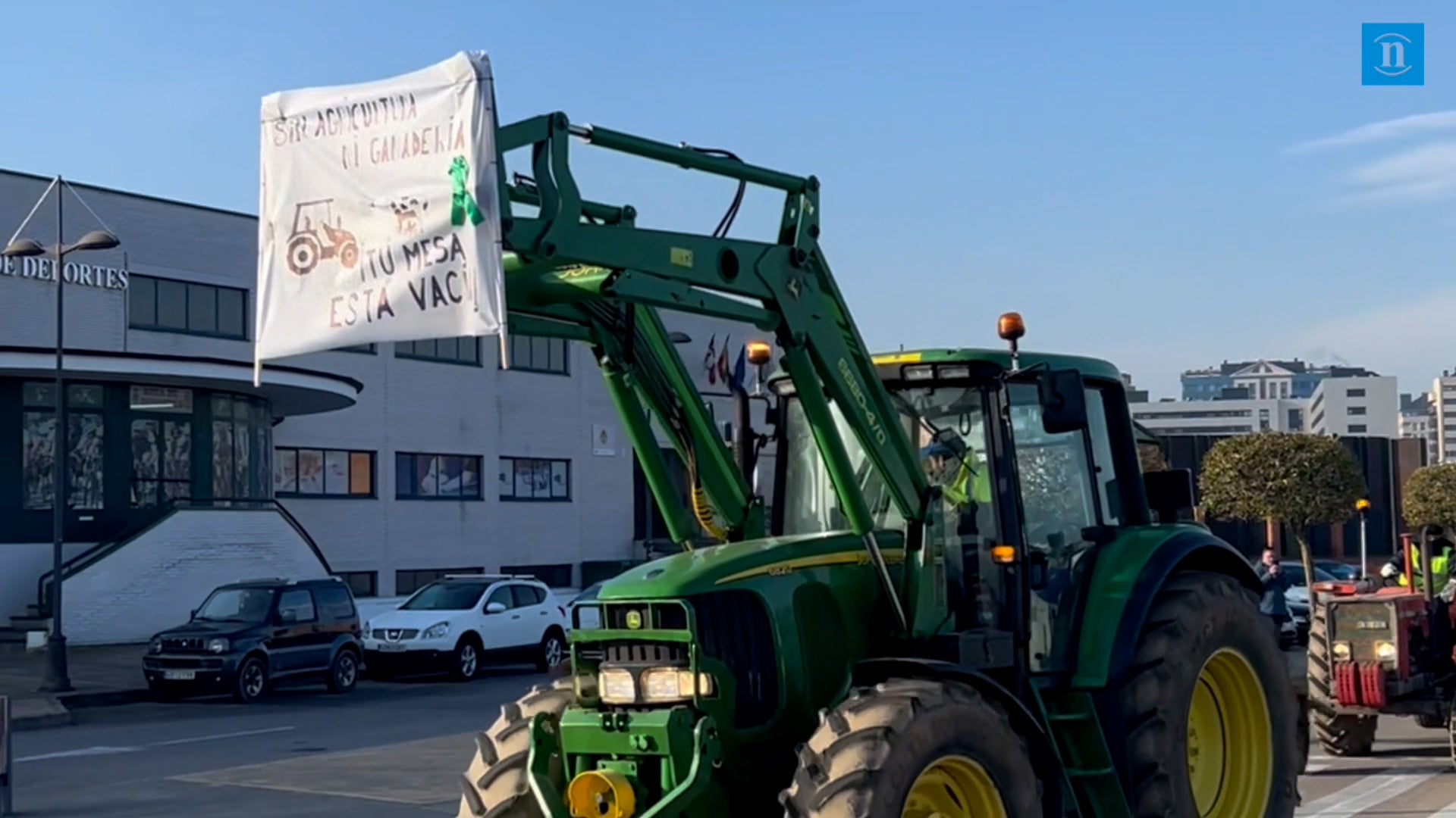 Las protestas del campo llegan a Ponferrada