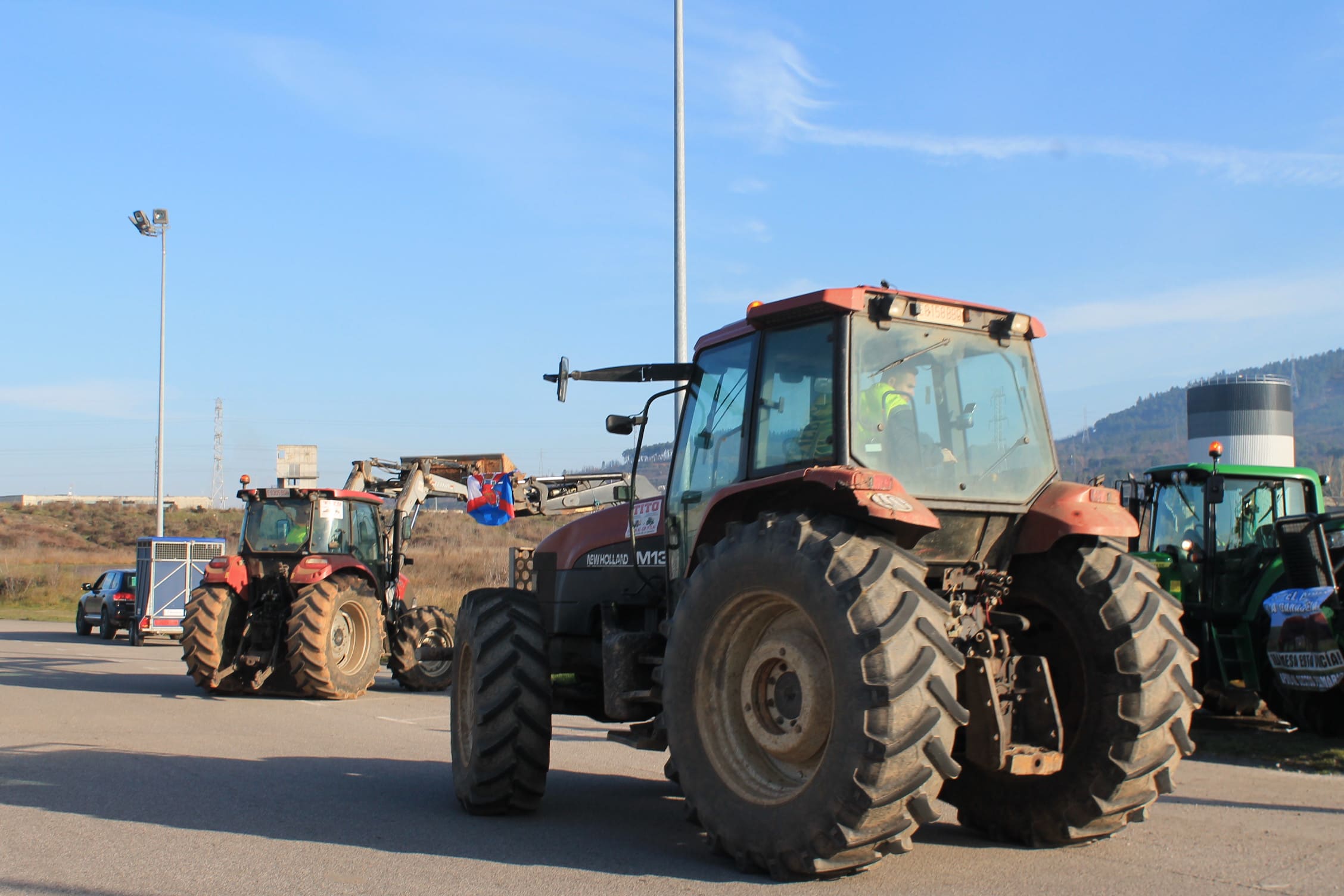 Los tractores toman las calles de Ponferrada