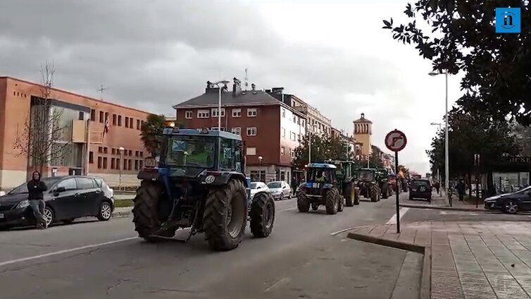 Agricultores y ganaderos bercianos se manifiestan este jueves en Ponferrada