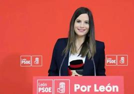 La procuradora socialista Nuria Rubio.