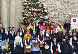 La banda de gaitas Templarios del Oza de Toral de Merayo participará en el desfile del St. Patrick's Day en Madrid.