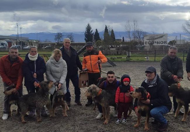 XLIII Feria de perros de caza en Camponaraya