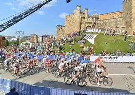 Imagen del Mundial de Ciclismo celebrado en Ponferrada en 2014.
