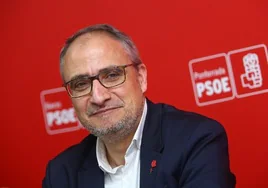 El portavoz municipal del PSOE en Ponferrada, Olegario Ramón.