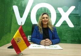 La portavoz municipal de Vox en Ponferrada, Patricia González.