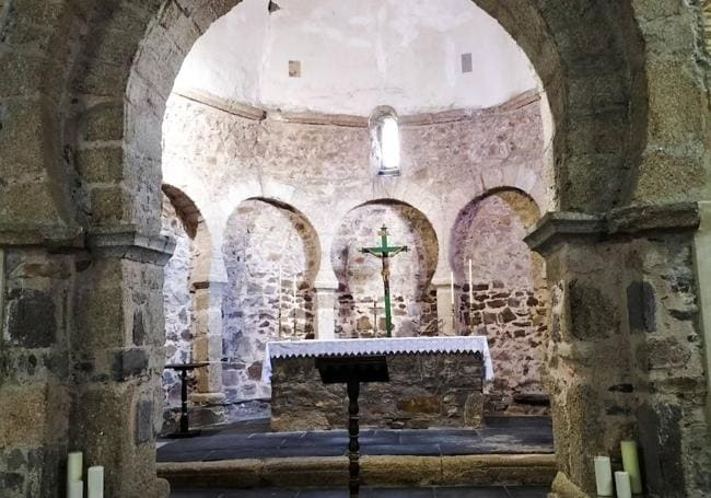 El altar de Santo Tomás de las Ollas.