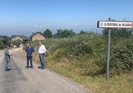 El presidente y el vicepresidente de la Diputación visitaron varias carreteras en la comarca del Bierzo.