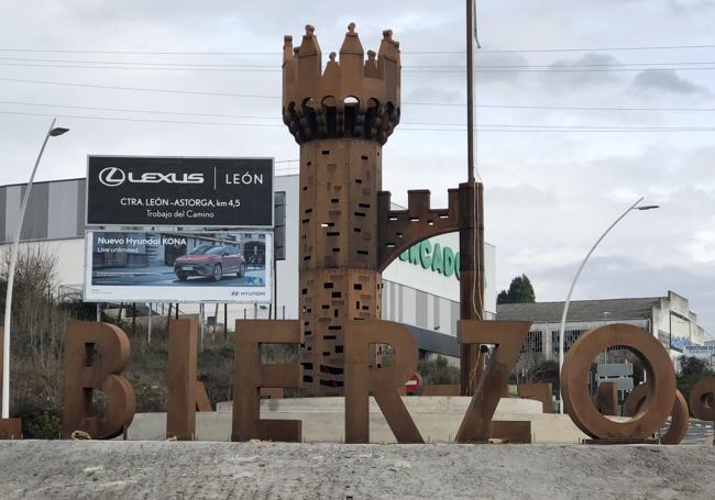 El monumento hace también un guiño al Bierzo.