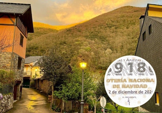Imagen del Pueblo Mágico de la provincia de León con el número de la lotería que lleva la suerte a Nueva Zelanda.