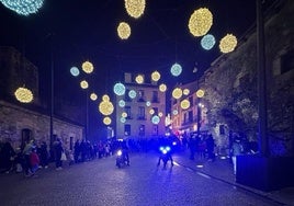 La Policía Municipal acompañó las diferentes cabalgatas en su recorrido por Ponferrada.