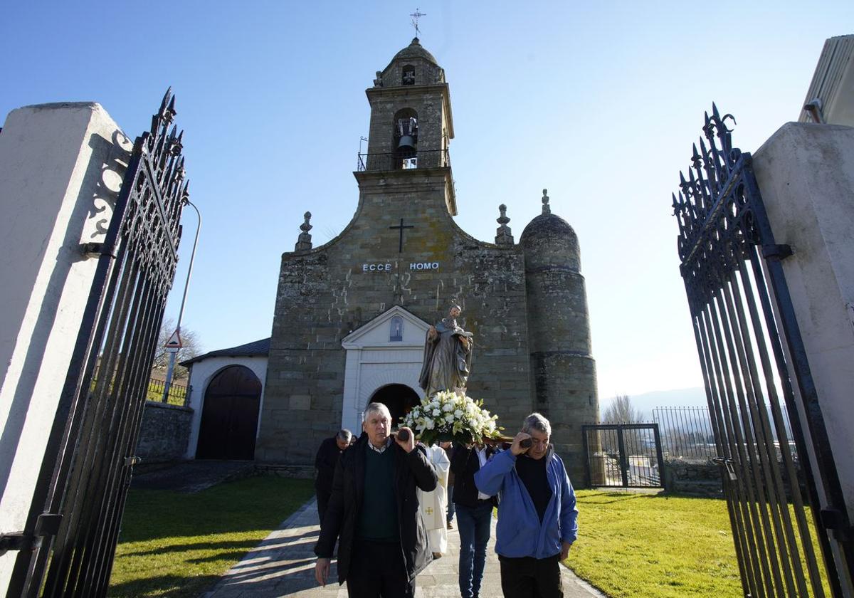 Las imágenes de las tallas del santuario del Ecce-Homo de Bembibre