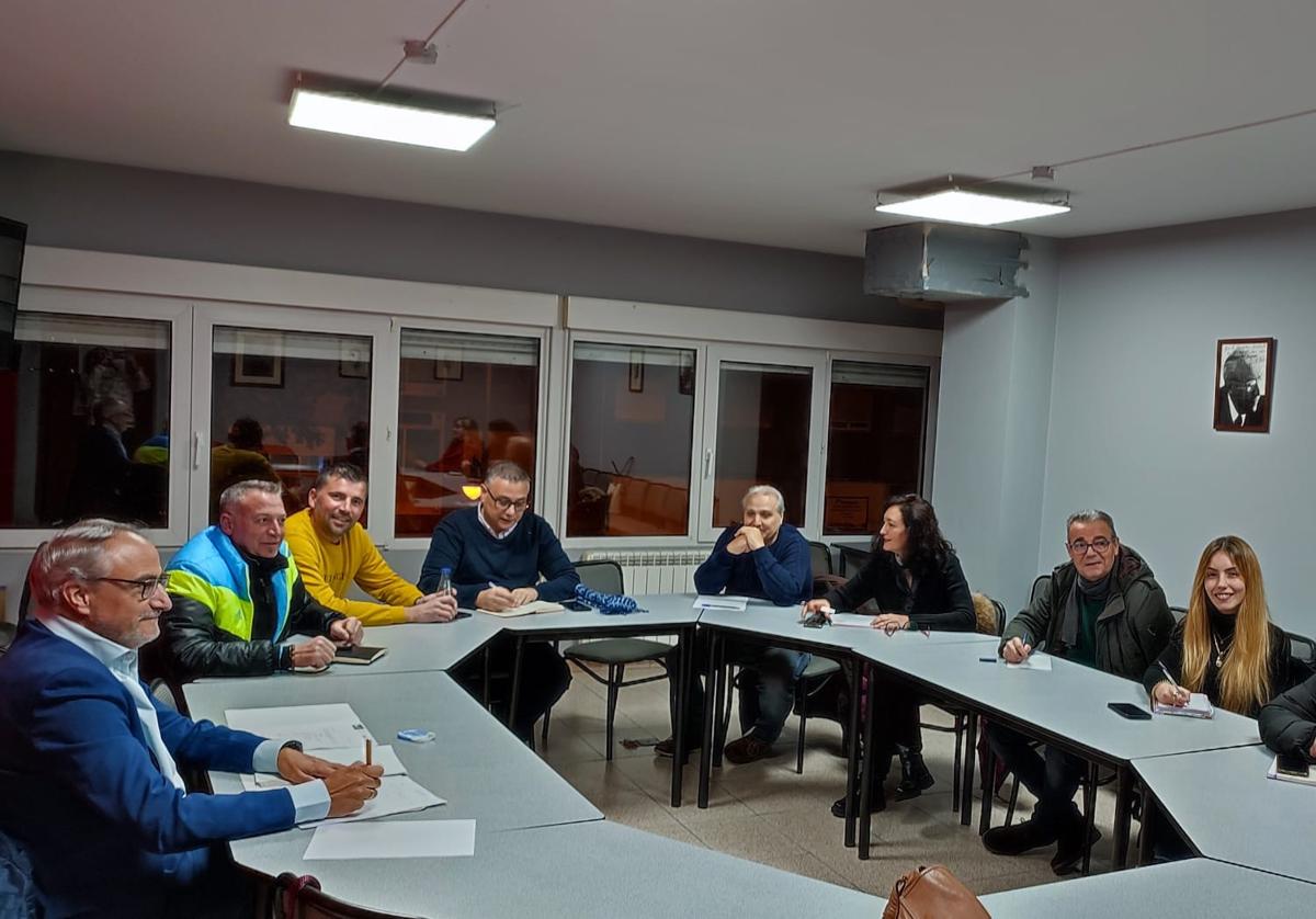 Reunión de la Ejecutiva del PSOE de Ponferrada.