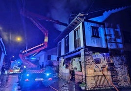 Intervención de Bomberos de Ponferrada.