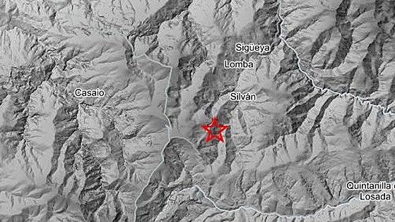 La tierra tiembla de nuevo en Benuza con un terremoto de 2,1 grados
