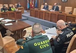 Reunión de la Junta Local de Seguridad de Ponferrada.