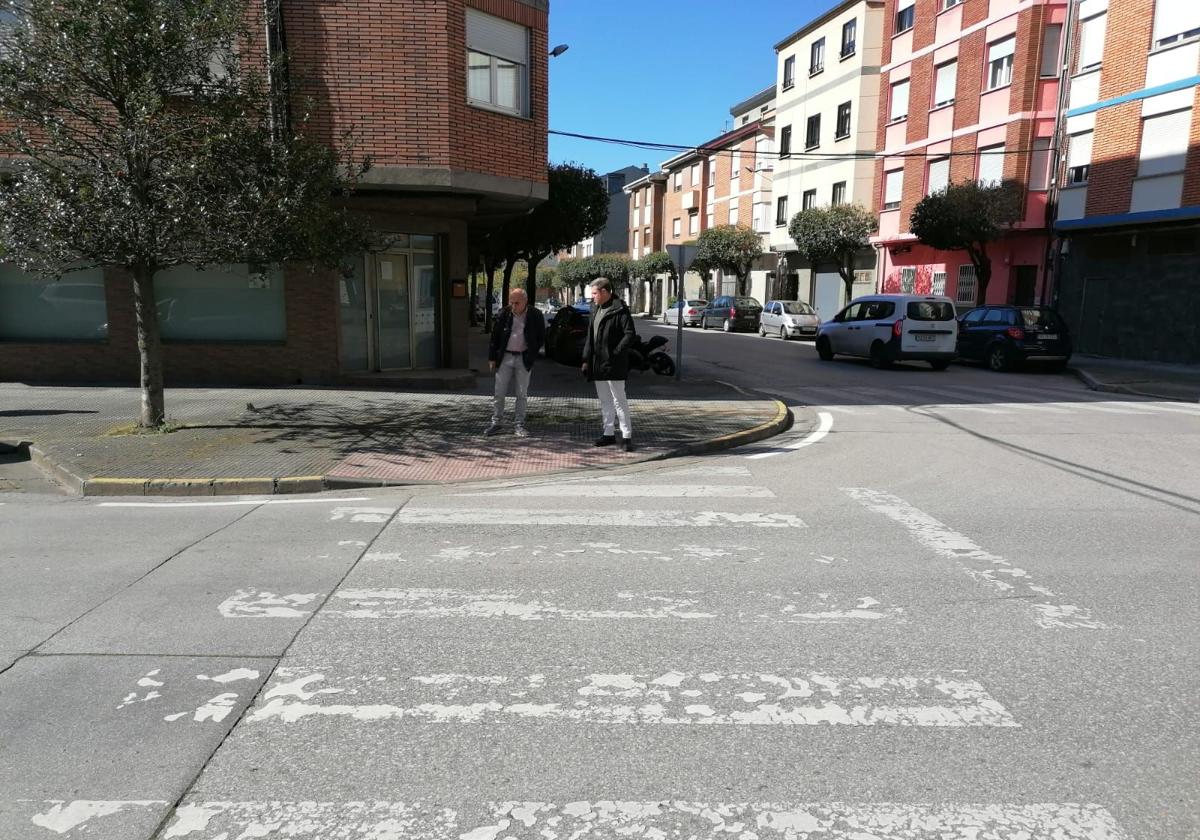 Ponferrada actuará en varios pasos de peatones en la avenida de La Cemba