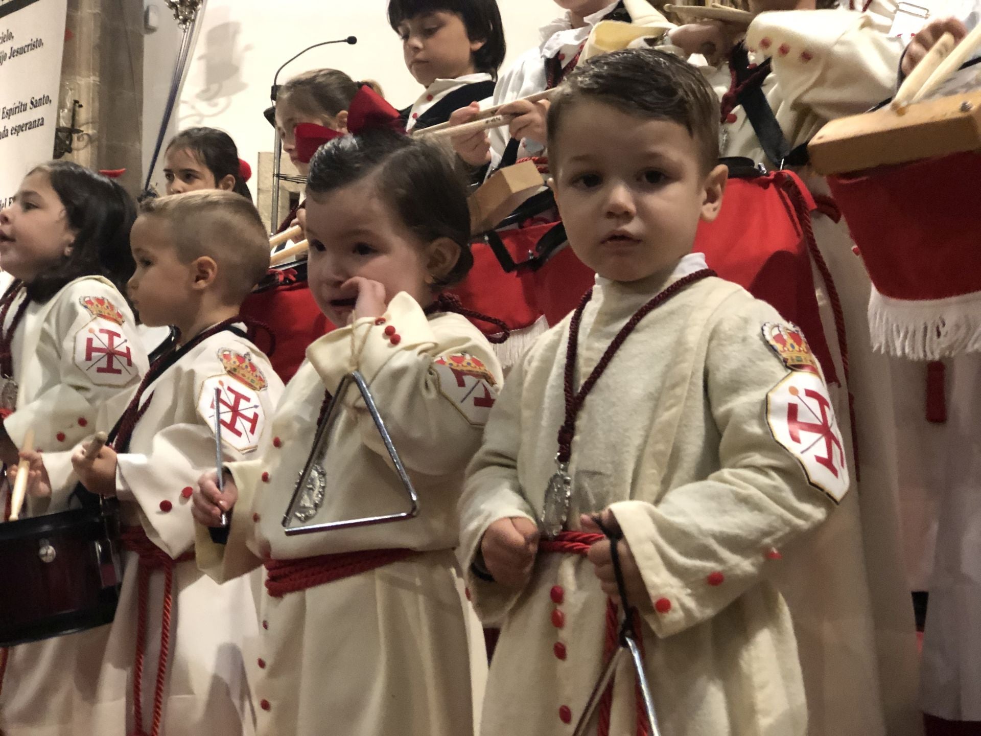 Procesión infantil en Ponferrada.
