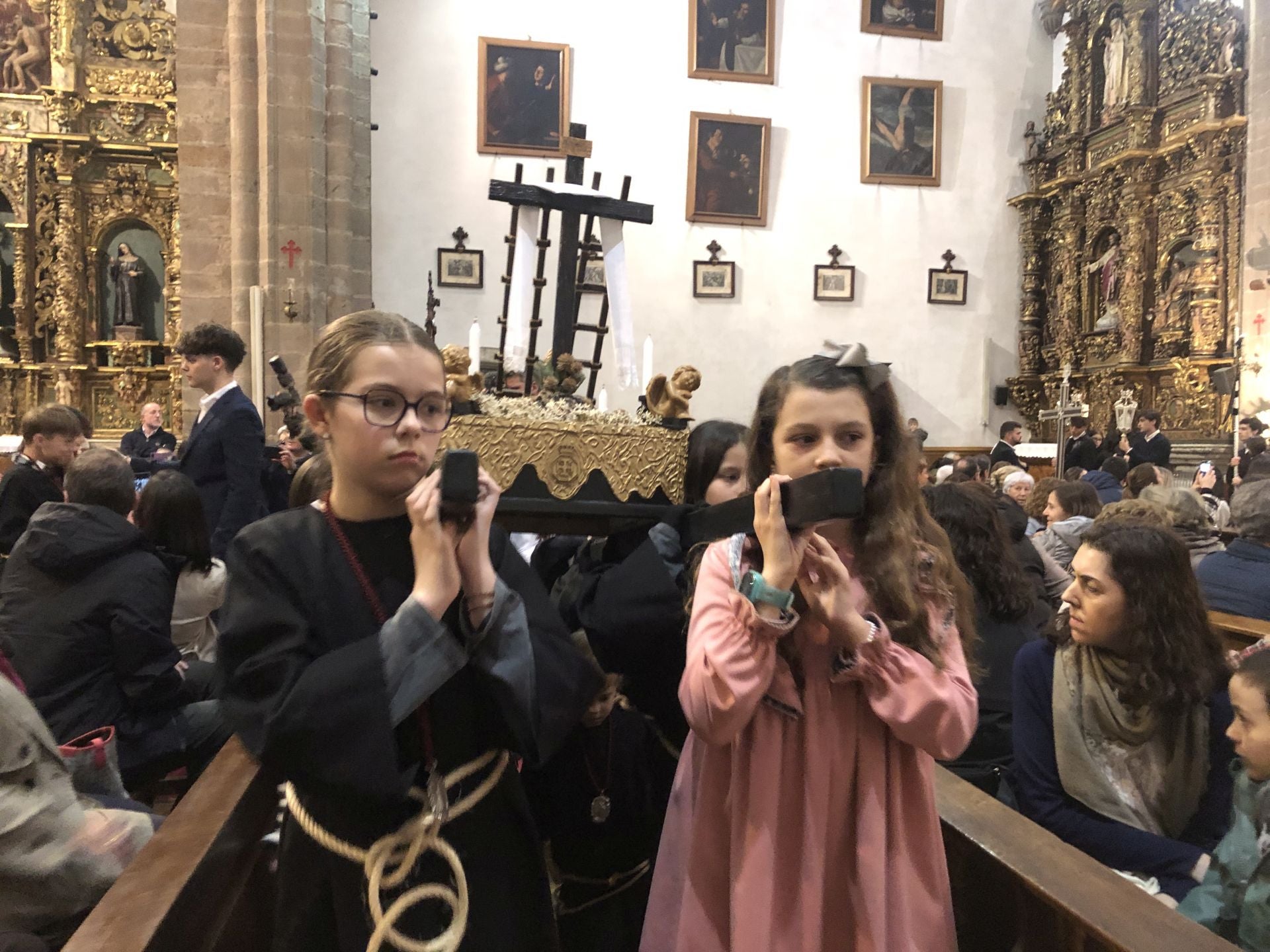 Procesión infantil en Ponferrada.