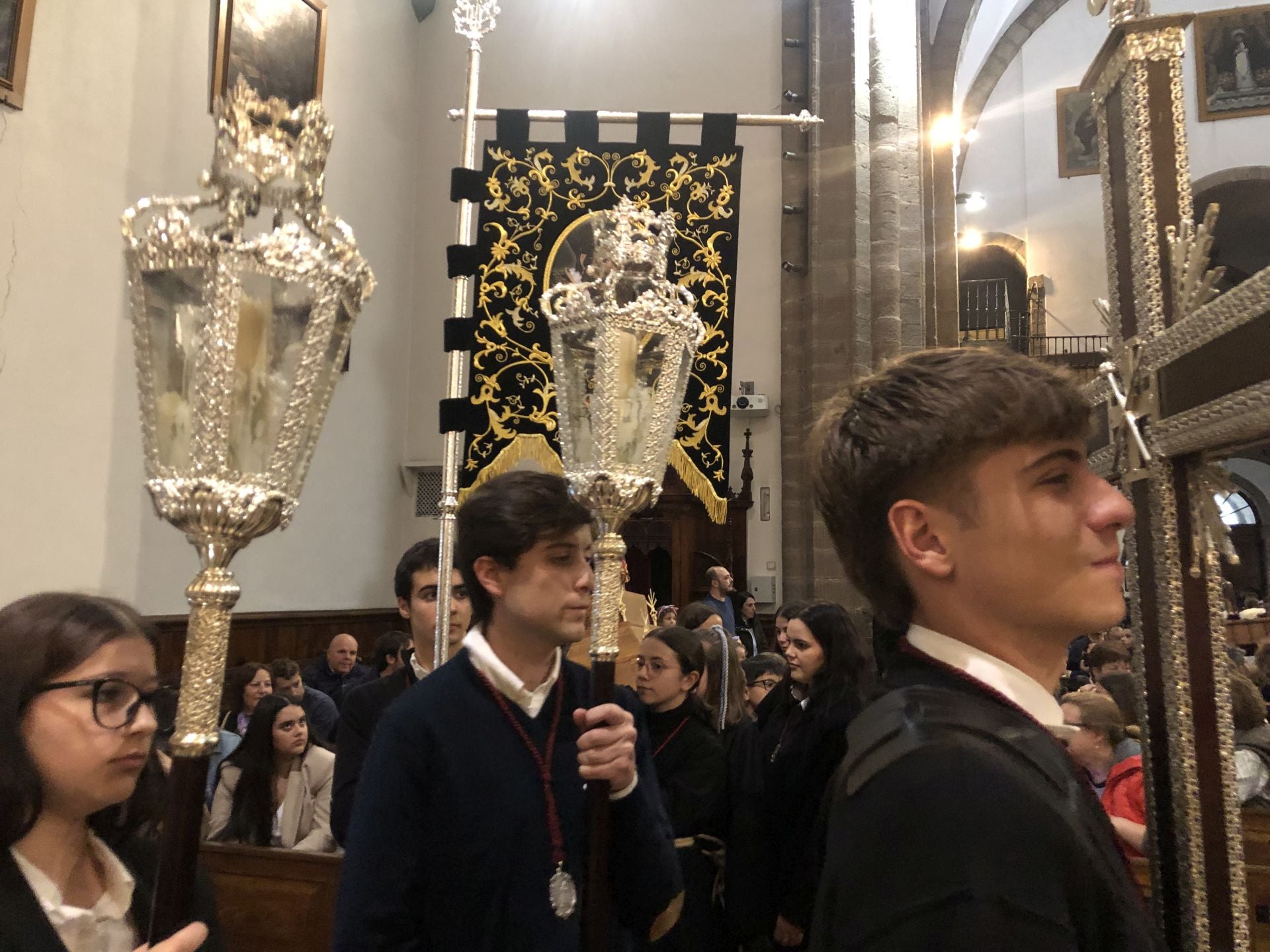 Procesión infantil en Ponferrada.
