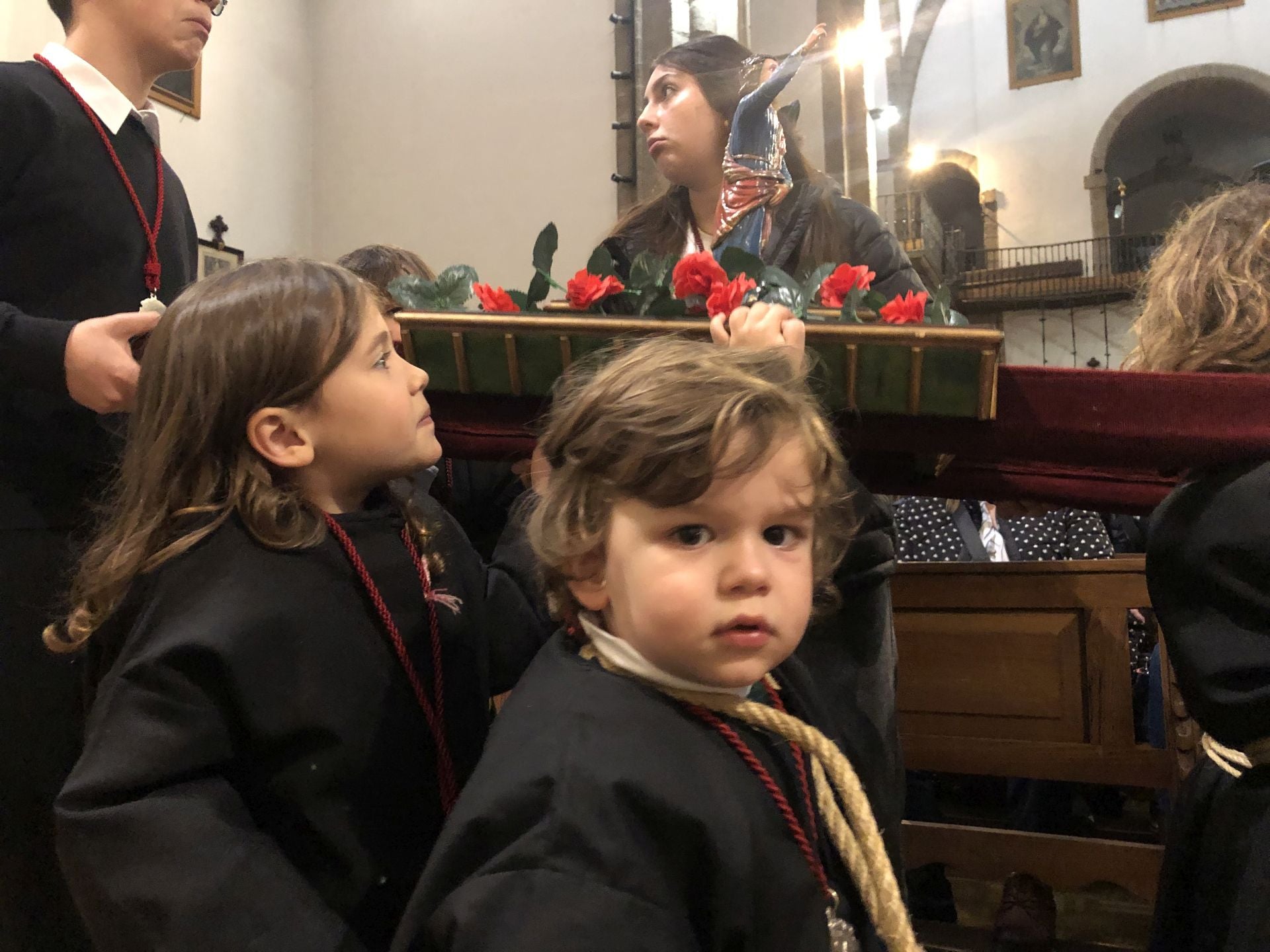 Procesión infantil en Ponferrada.