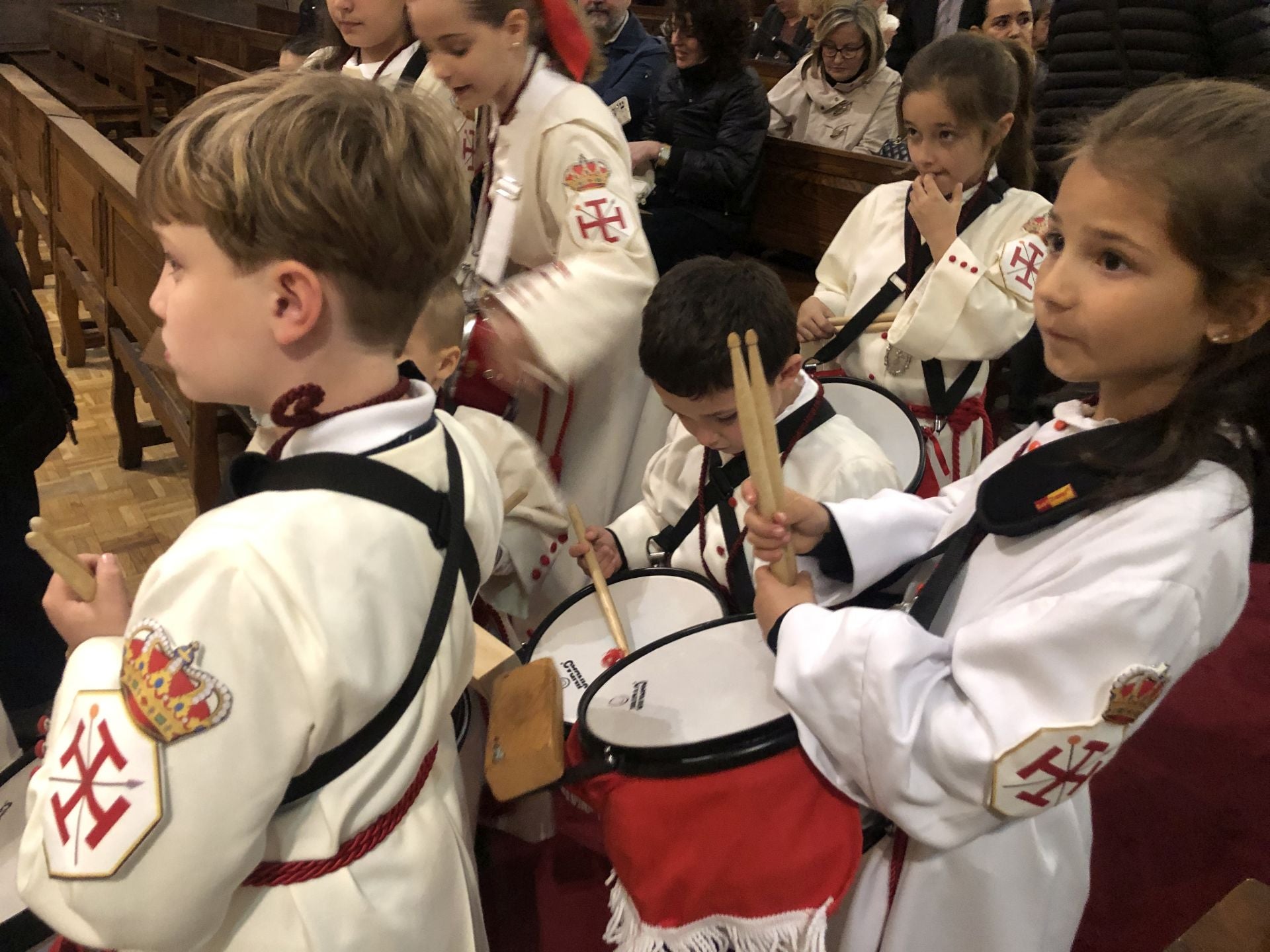 Procesión infantil en Ponferrada.