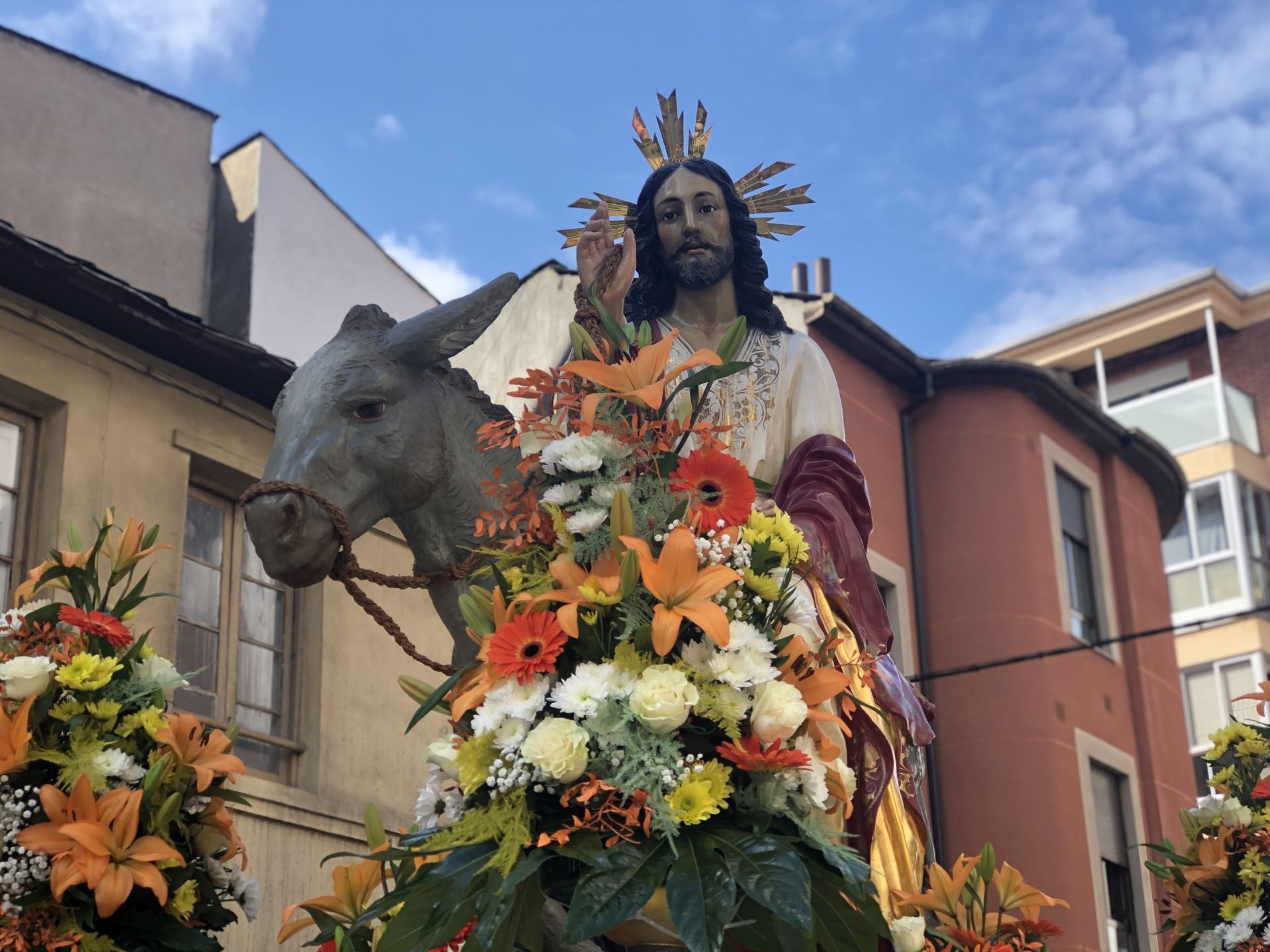 Procesión del Domingo de Ramos en Ponferrada.