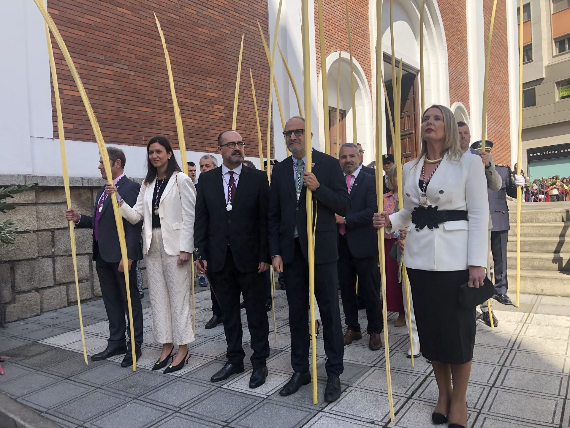 Procesión del Domingo de Ramos en Ponferrada.