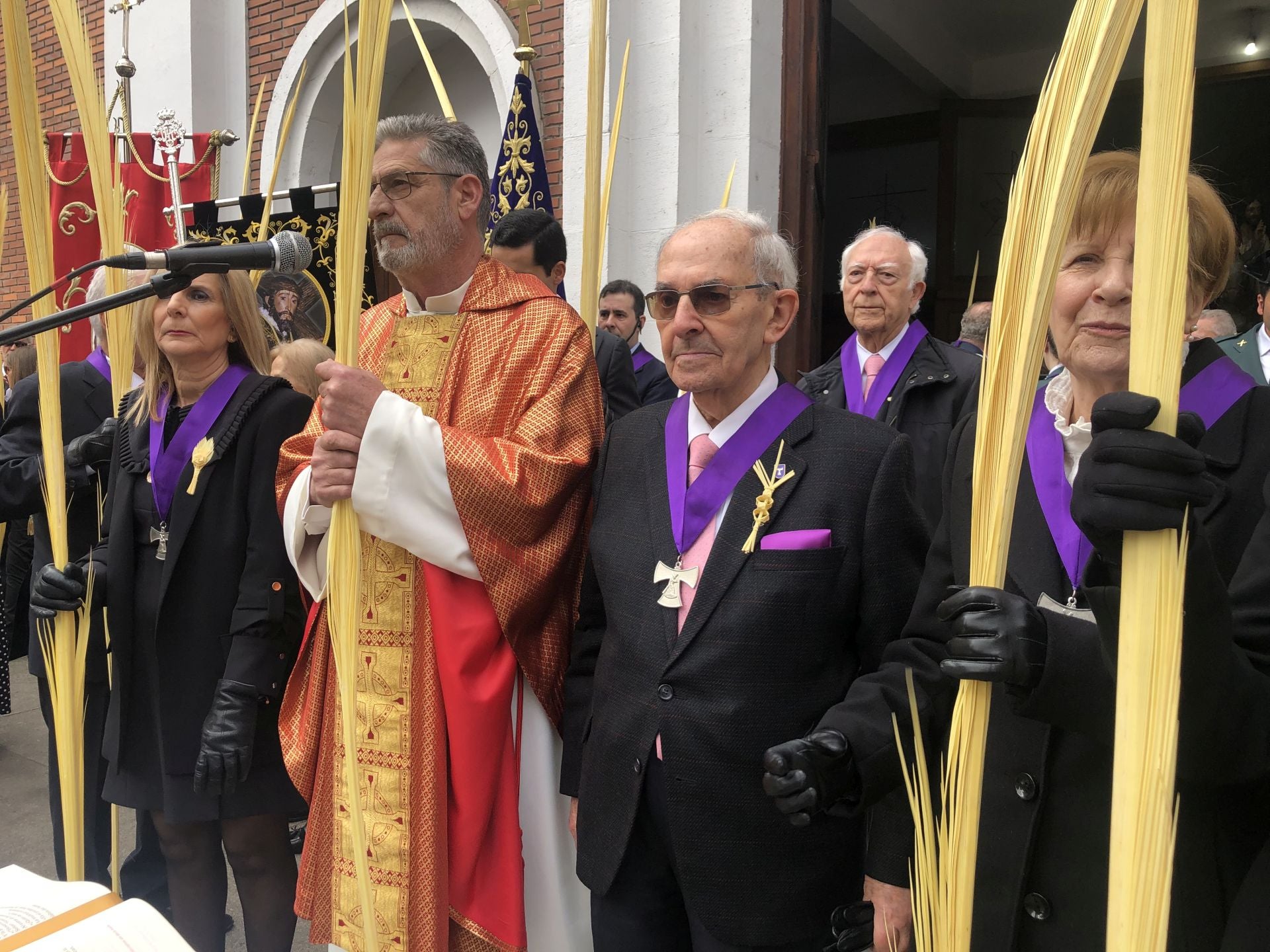 Procesión del Domingo de Ramos en Ponferrada.
