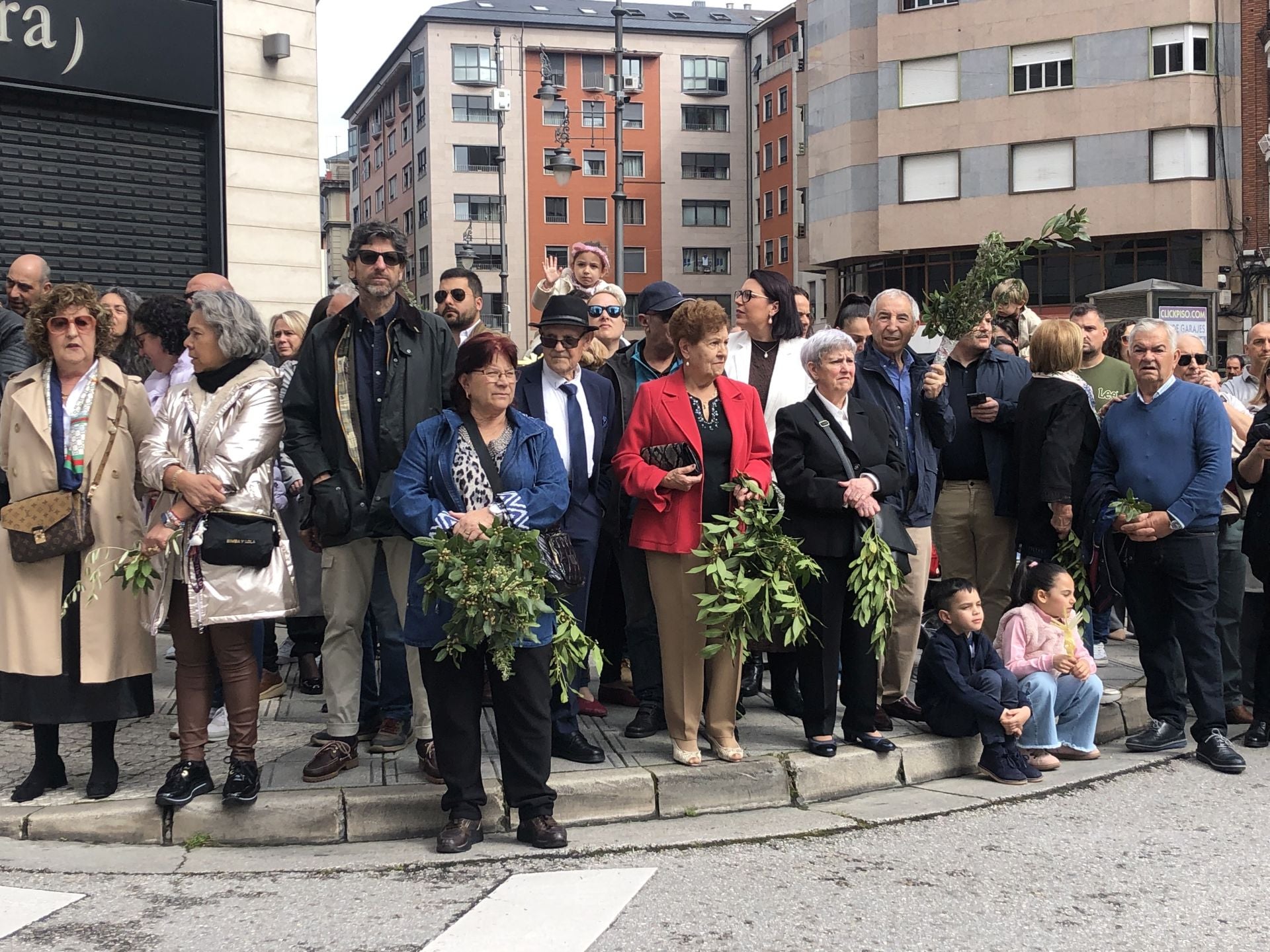 Procesión del Domingo de Ramos en Ponferrada.