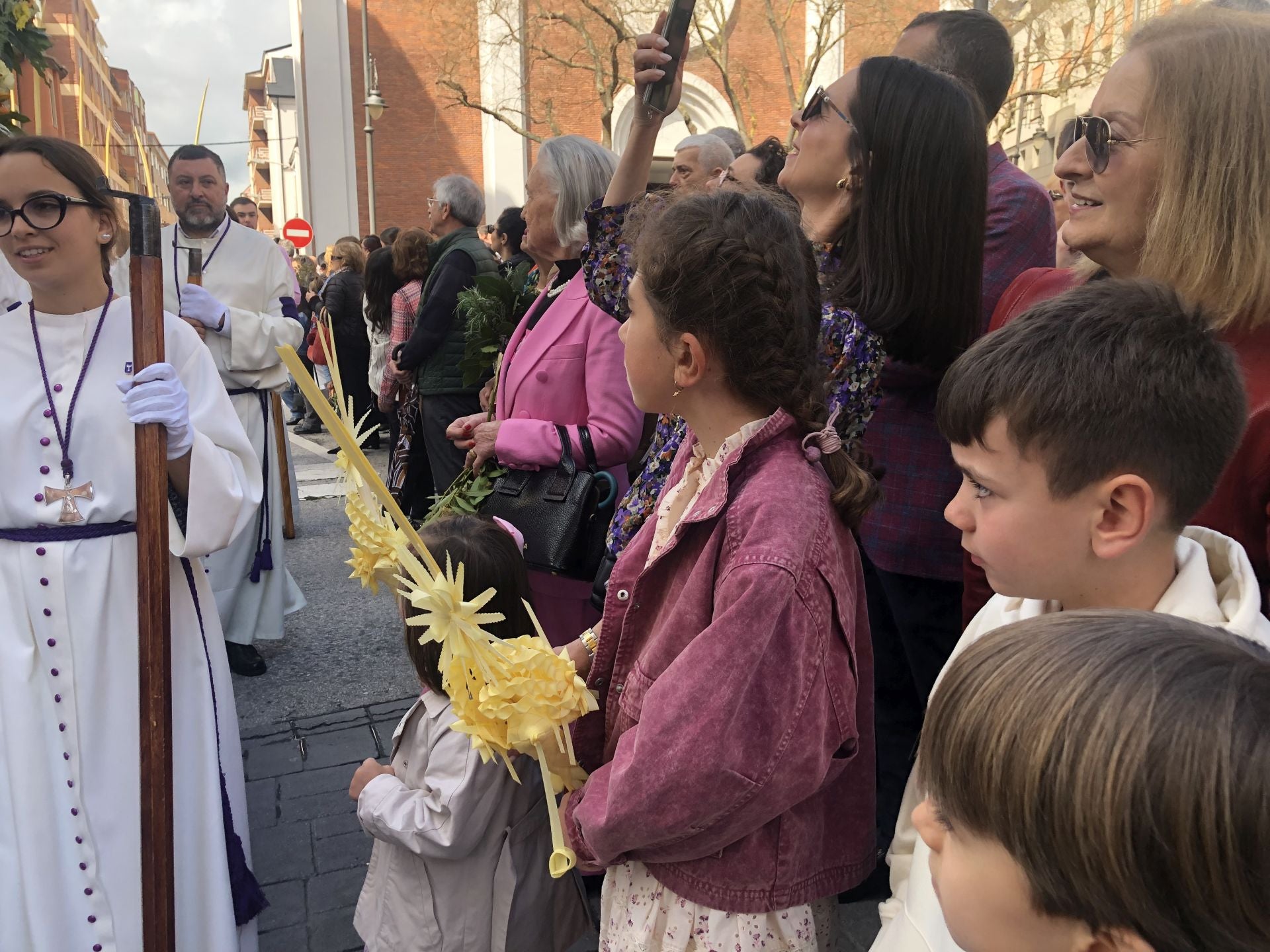 Procesión del Domingo de Ramos en Ponferrada.
