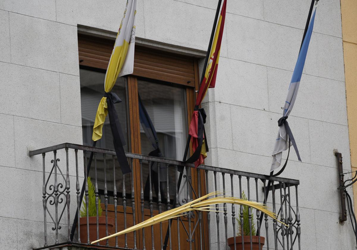 Ponferrada, de luto por la muerte del Papa Francisco
