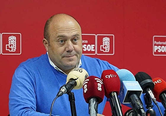 El procurador socialista Javier Campos, en una imagen de archivo.