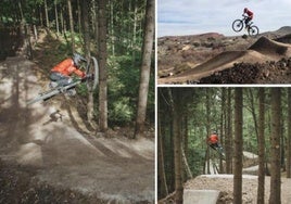 La comarca se convertirá en un reclamo para los amantes de las bicicletas de montaña.