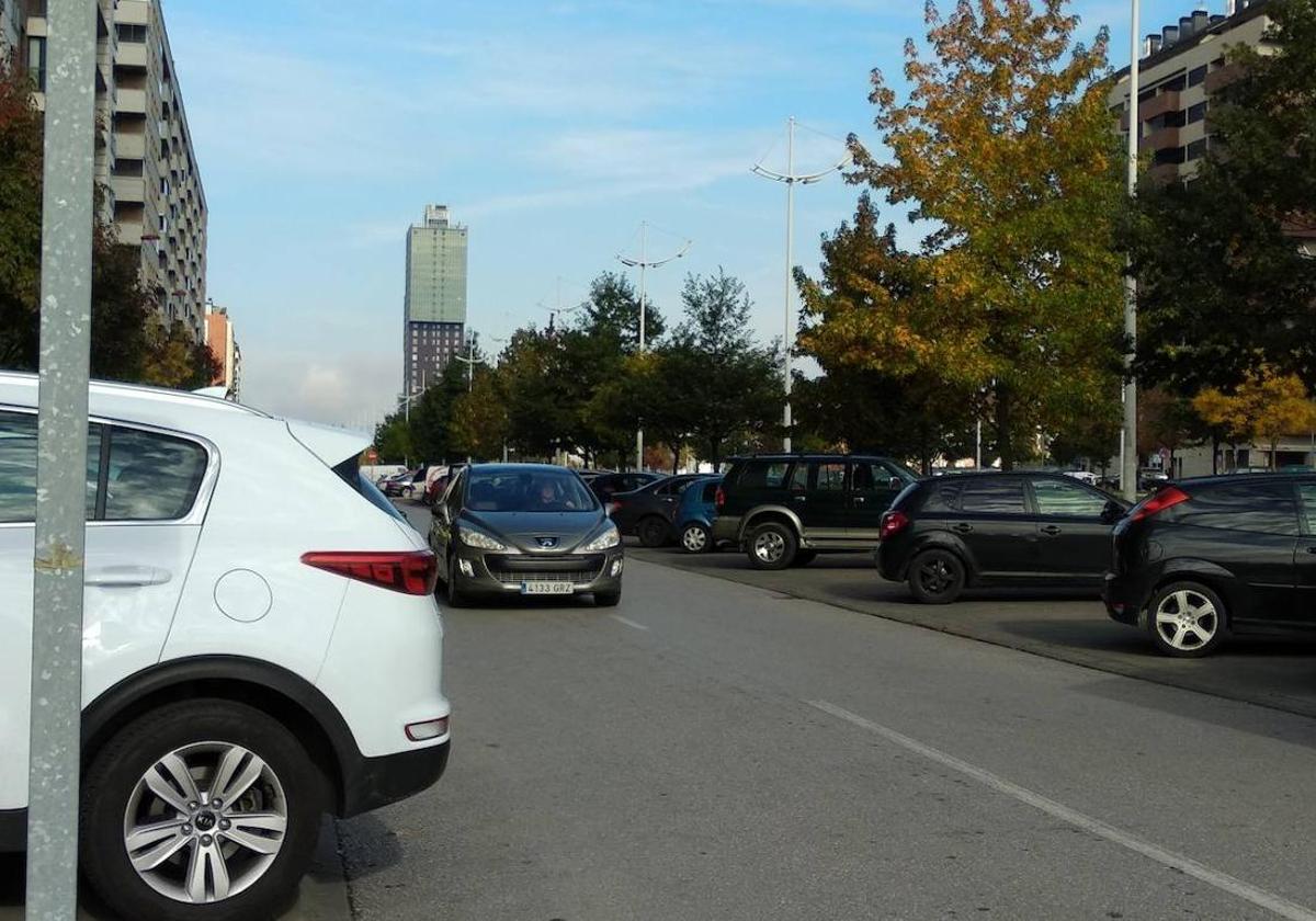 Imagen de la calle en la que está situada el ático que se subasta.