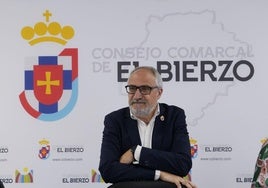 Olegario Ramón, presidente del Consejo Comarcal, presentó el proyecto de presupuestos.