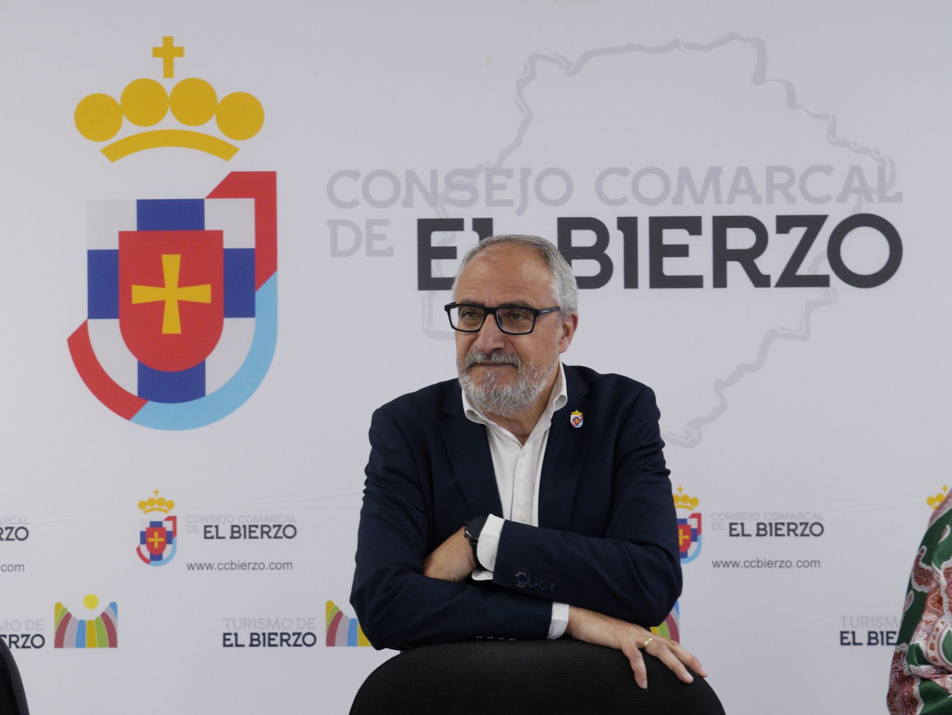 Olegario Ramón, presidente del Consejo Comarcal, presentó el proyecto de presupuestos.