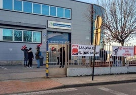 Imagen de archivo de una protesta en Teleperformance.