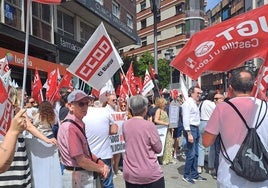 Concentración en Ponferrada.