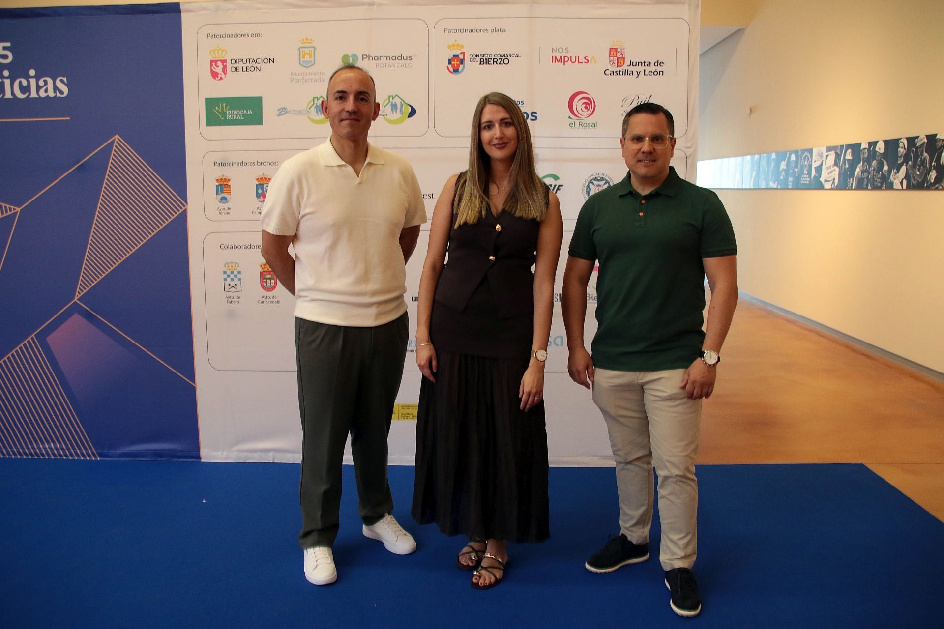 Maxi Prieto, Raquel Esteban y Gumersindo Rodríguez (CSIF).
