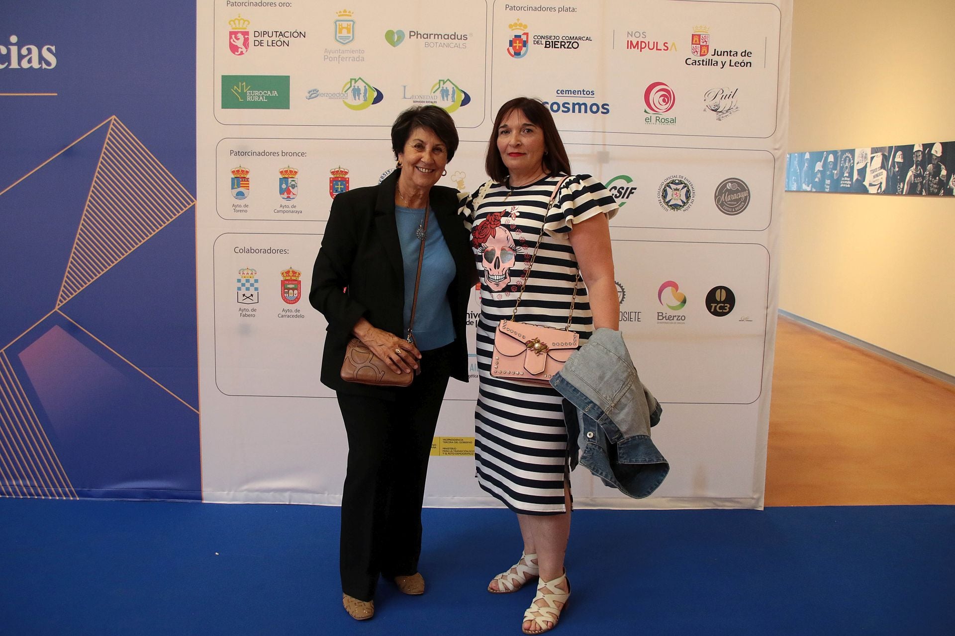Mar Palacio (IEB) y María del Pilar Carrasco (concejal de Villablino).