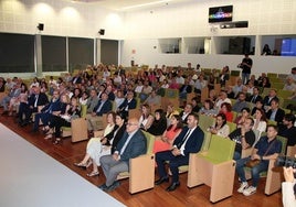 Asistentes a la gala de entrega de premios.