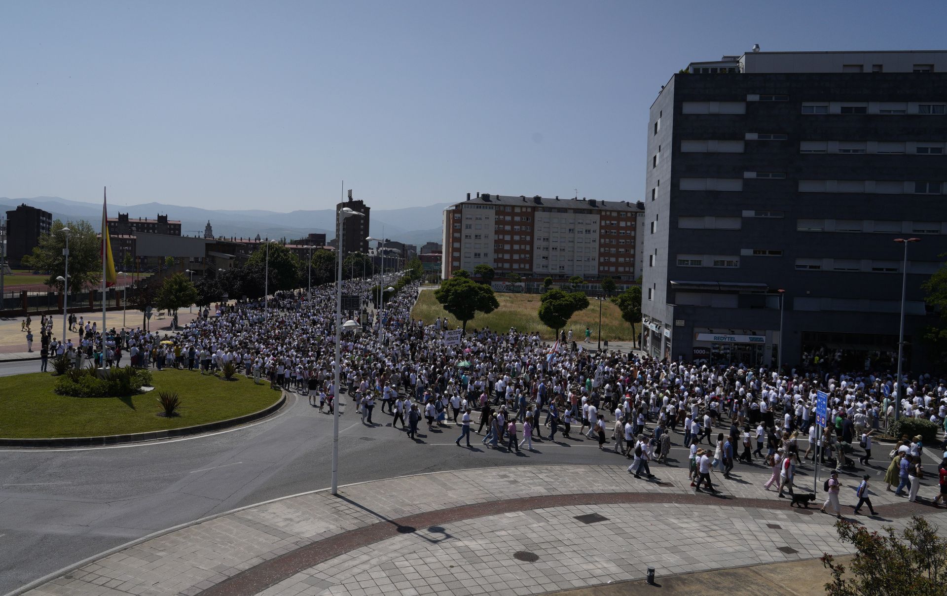 Manifestación de Oncobierzo en Ponferrada