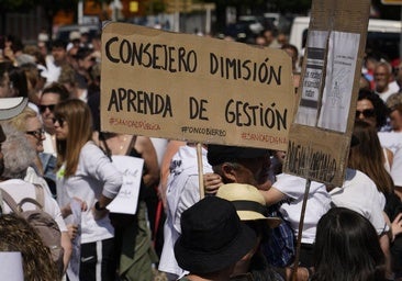Más de 20.000 personas salen a la calle en Ponferrada para pedir mejoras en Oncología