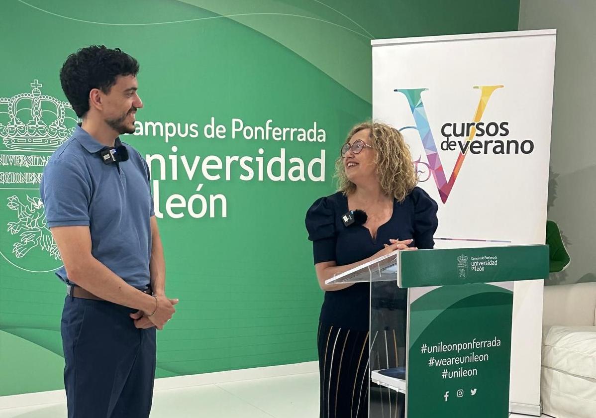 Imagen de la presentación de los cursos de verano de la ULE para el Bierzo.