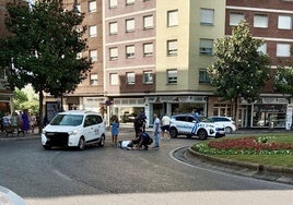 Imagen del accidente.