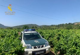 Imagen de una patrulla de la Guardia Civil de Toral de los Vados.