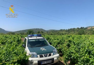 Imagen de una patrulla de la Guardia Civil de Toral de los Vados.