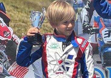El Fernando Alonso del Bierzo, líder del Campeonato Gallego de Karting